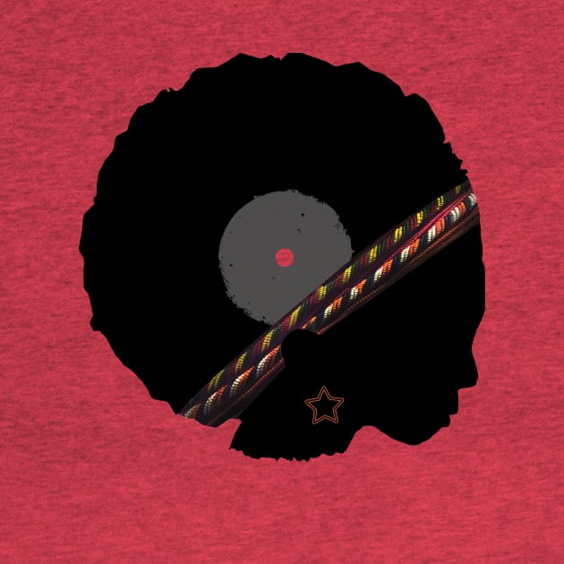 Afro Vinyl - African Woman by ddtk